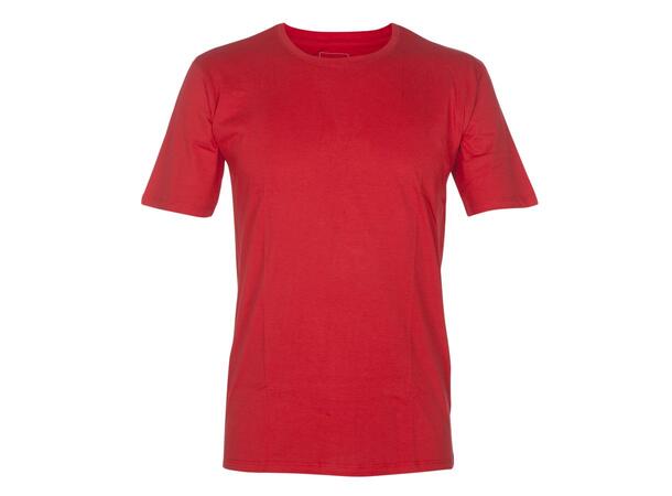 UMBRO Plain cotton tee jr Rød 140 God T-skjorte til trening og fritid.